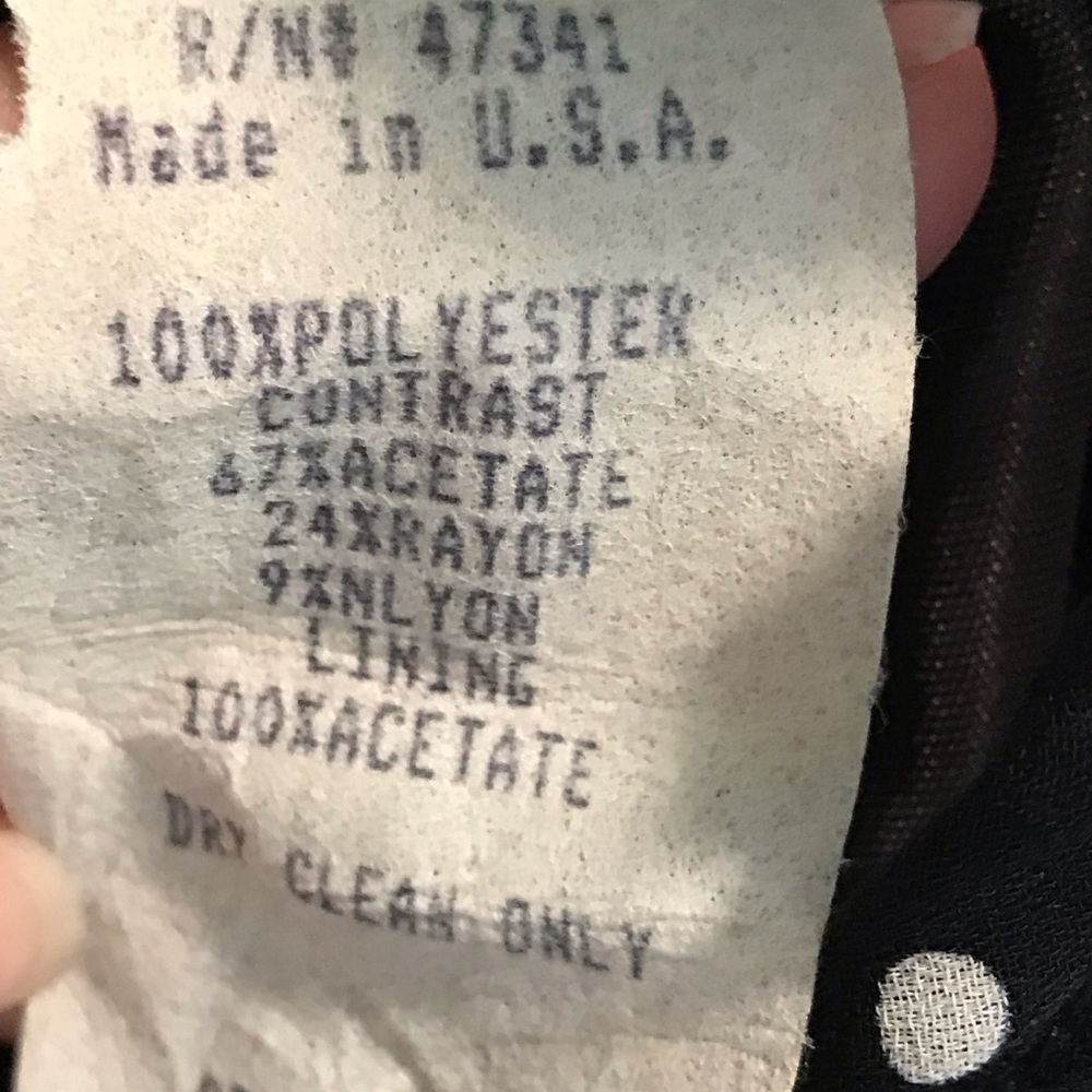 EUC VTG Marnie West Retro Halter Polka Dot Dress - Picture 14 of 14